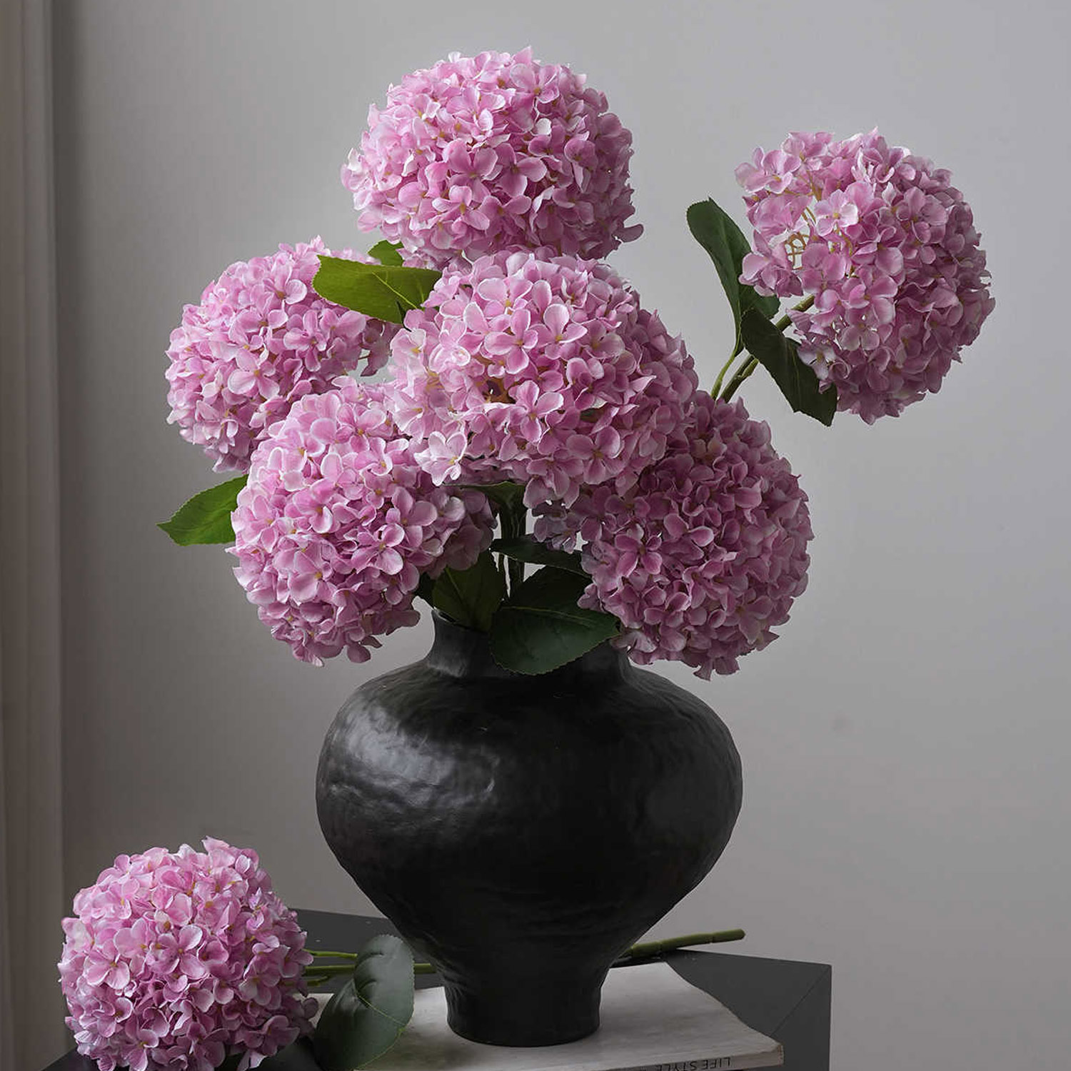 Photography Lighting Simulation - 1PC Light Luxury Hydrangea Simulation Flower