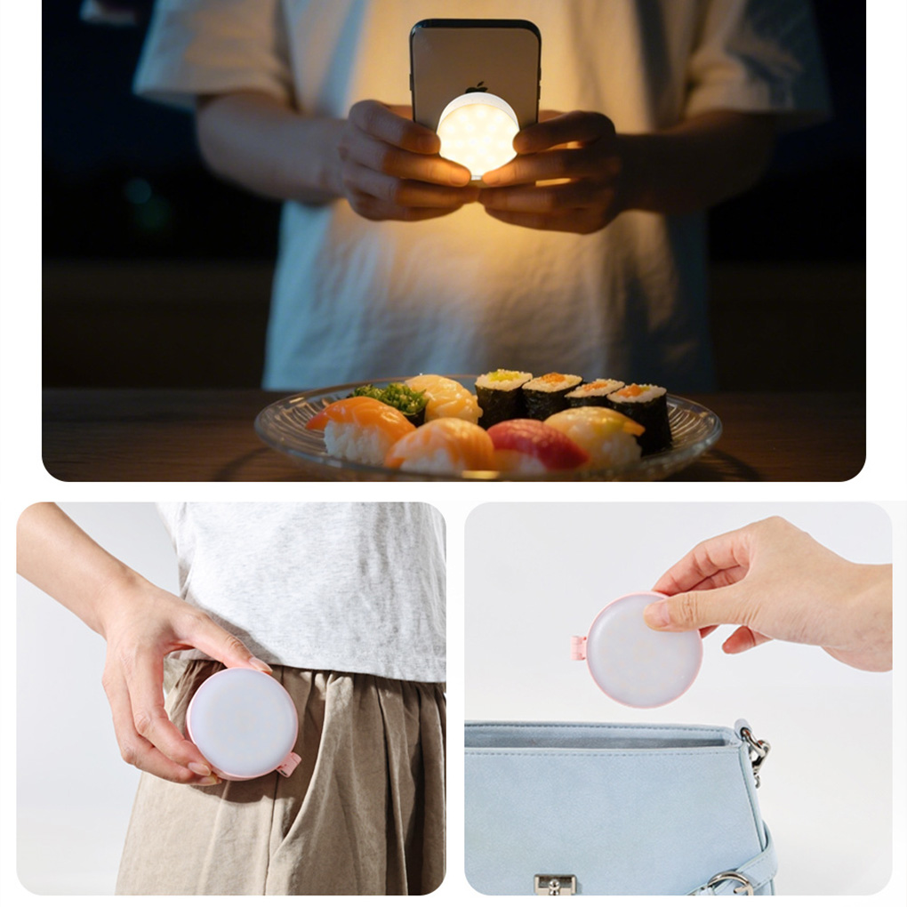 Photography Lighting Ring - Magnetic Selfie Light For iPhone Folding