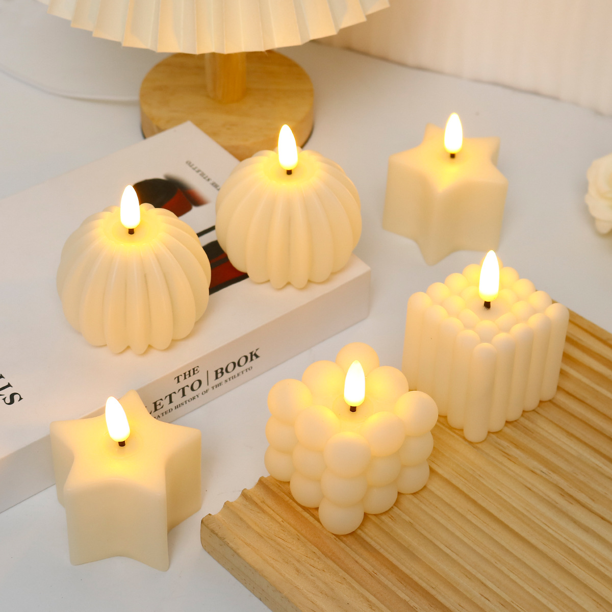 Led Candle  Cube for Wedding,  - Lighting In Photography recension och pris