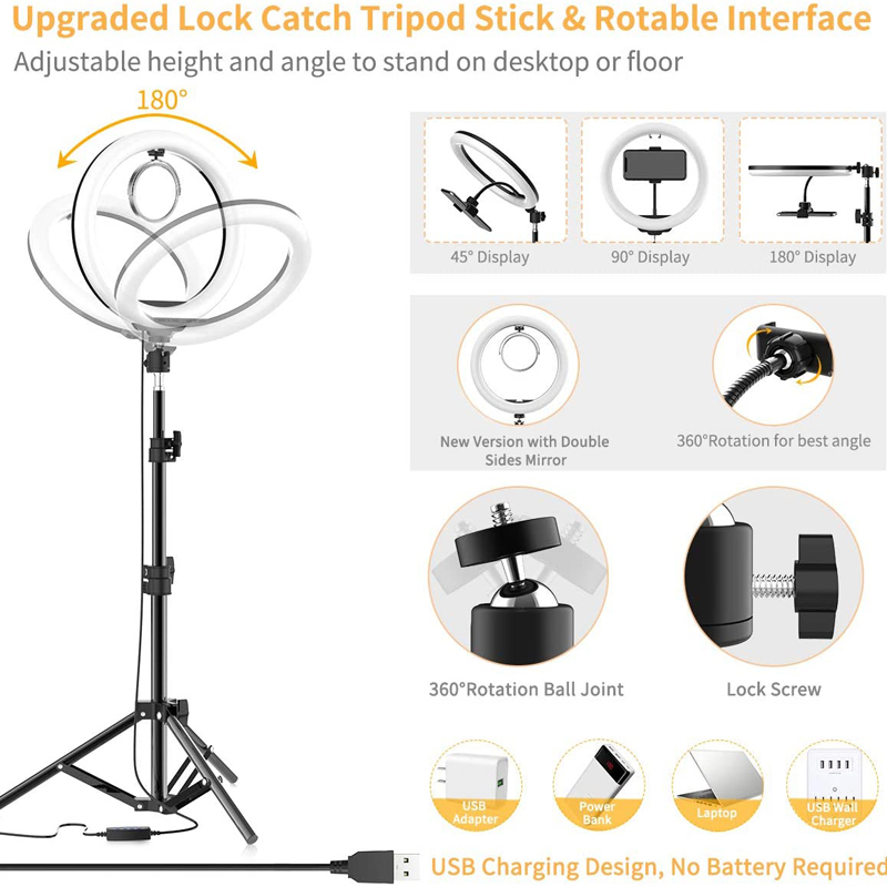 16/26/33cm Selfie Ring Light P - Photography Lighting Tool recension och pris