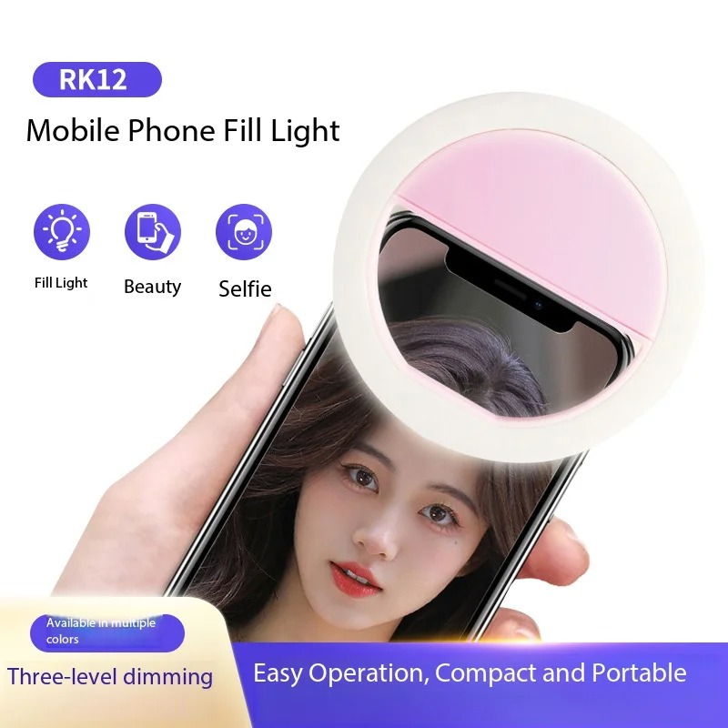 Rechargeable Clip On Selfie Ri - Photography Lighting Ring recension och pris