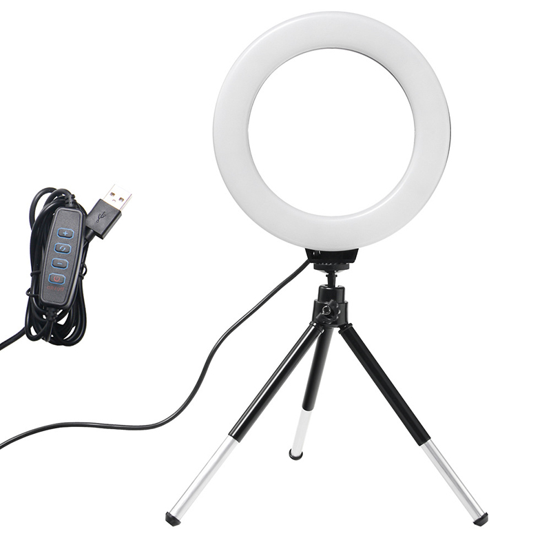 6inch Ring Light with Tripod L - Photography Lighting Wand recension och pris
