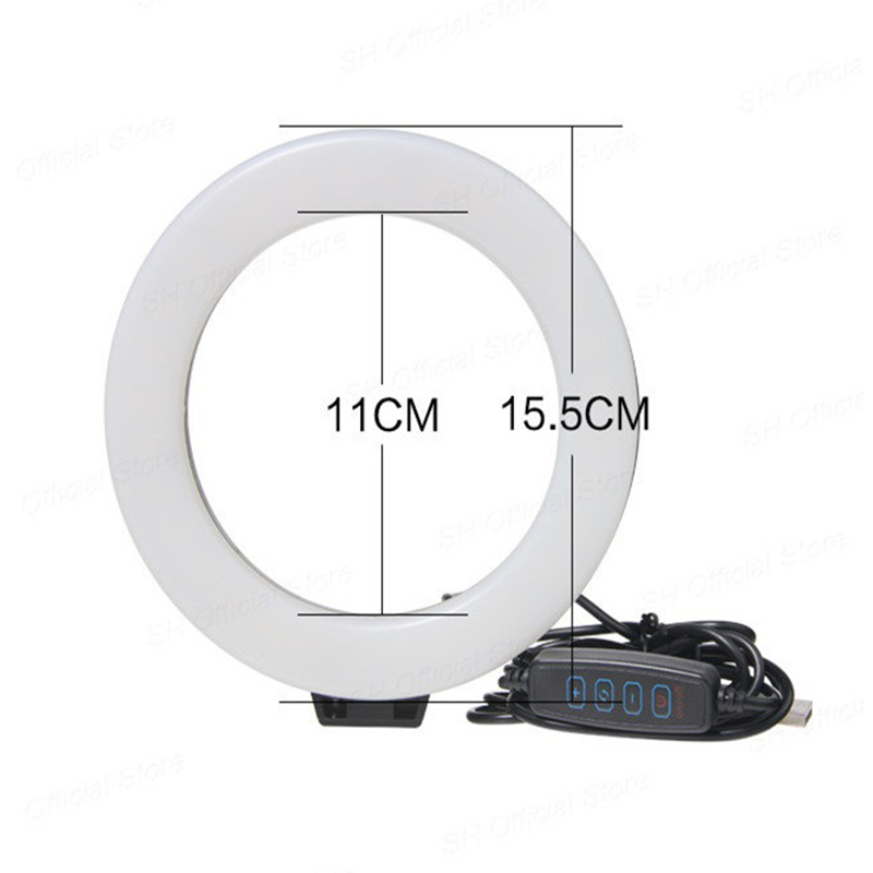 6inch Ring Light with Tripod L - Photography Lighting Wand recension och pris