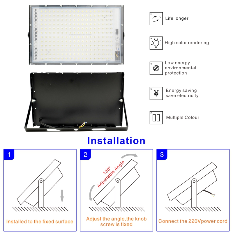 1/2/3PCS 110V 220V Led Flood L - Photography Lighting Uk recension och pris