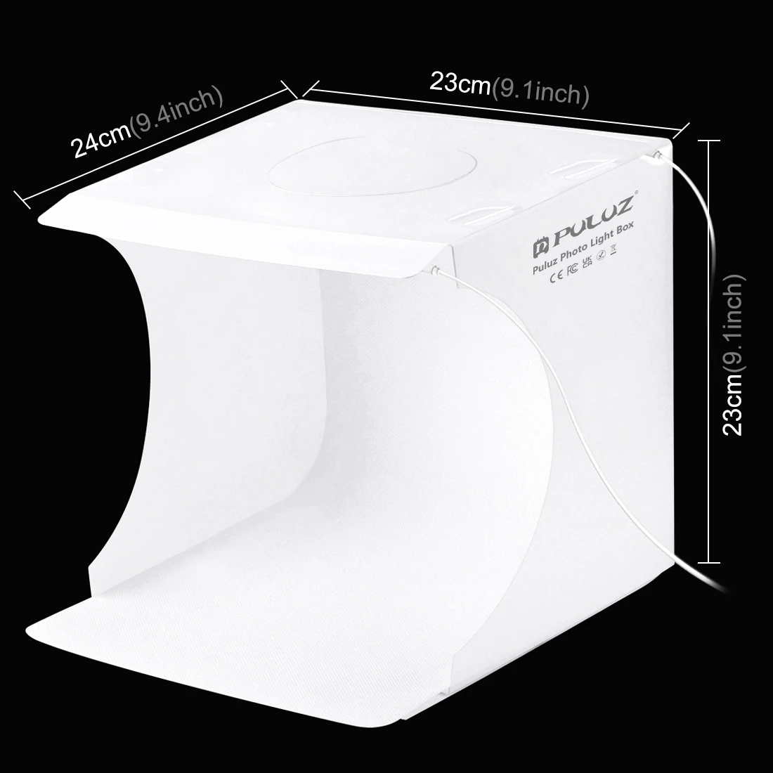 PULUZ 20cm Mini 2 LED Panels F - Photography Lighting Tent recension och pris