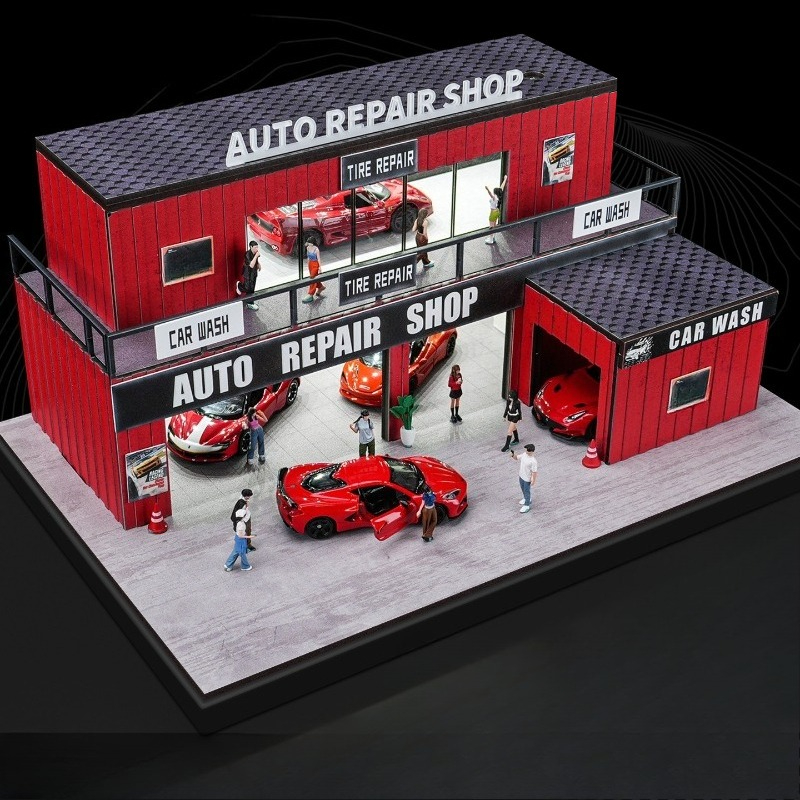 1:64 Multi-layer Container Gar - Photography Lighting Simulation recension och pris
