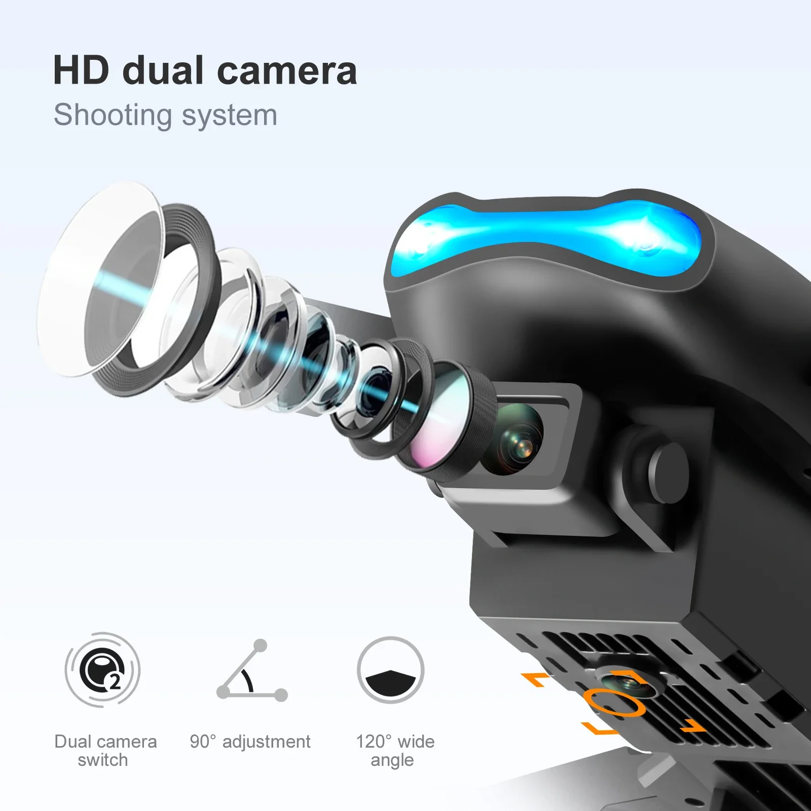 K3 E99PRO Drone with Dual HD C - Photography Lighting Outdoor recension och pris