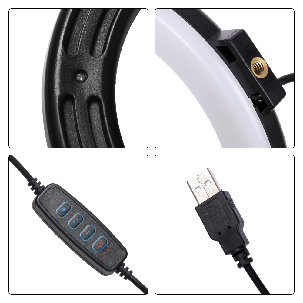 16cm/26cm/30cm LED Selfie Ring - Photography Lighting Wand recension och pris