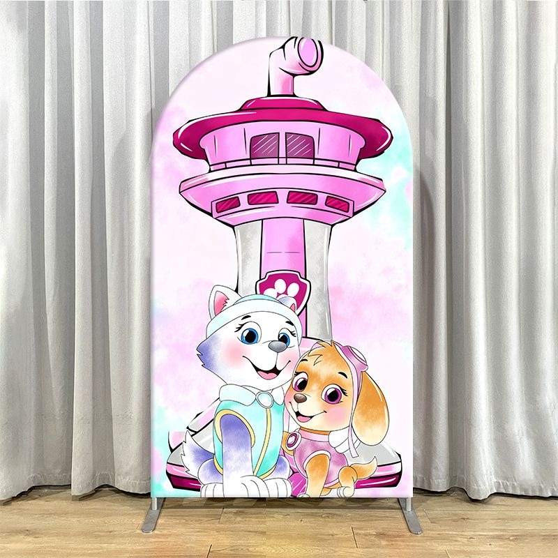 Paw Patrol Arch Backdrop Cover - Photography Lighting Backdrop recension och pris