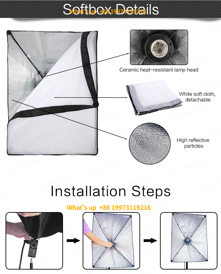 2026 Aluminum Alloy Nylon Mate - Photography Lighting Material recension och pris