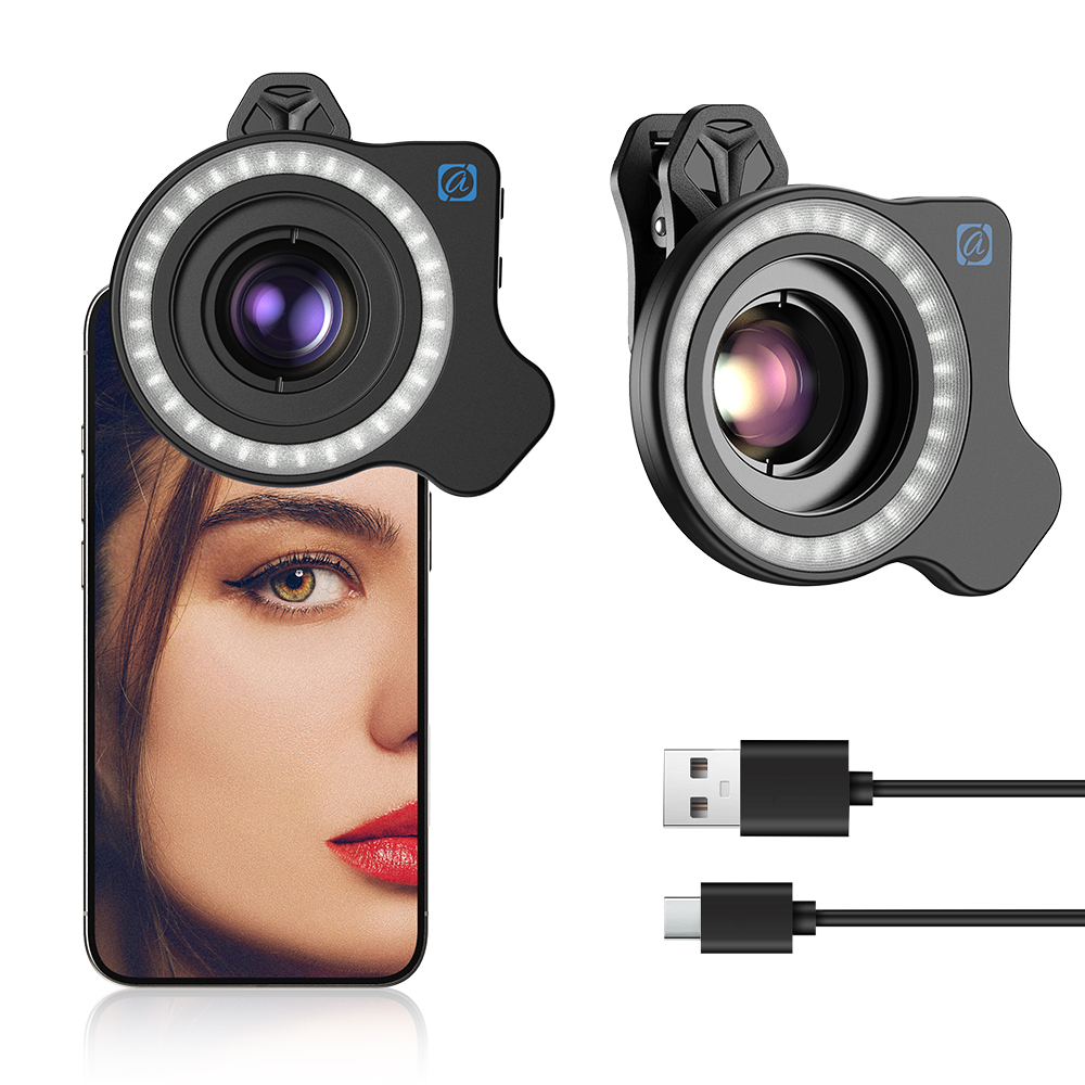 APEXEL NEW Macro Lens Fill Lig - Photography Lighting Ring recension och pris