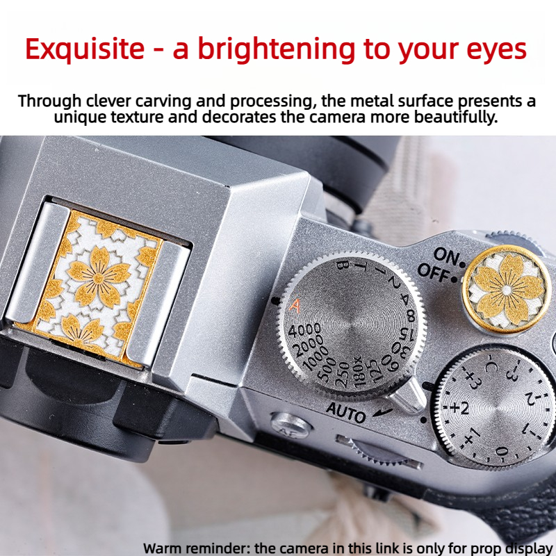 Metal Hot Shoe Cover Threaded  - Fujifilm Camera X100Vi recension och pris