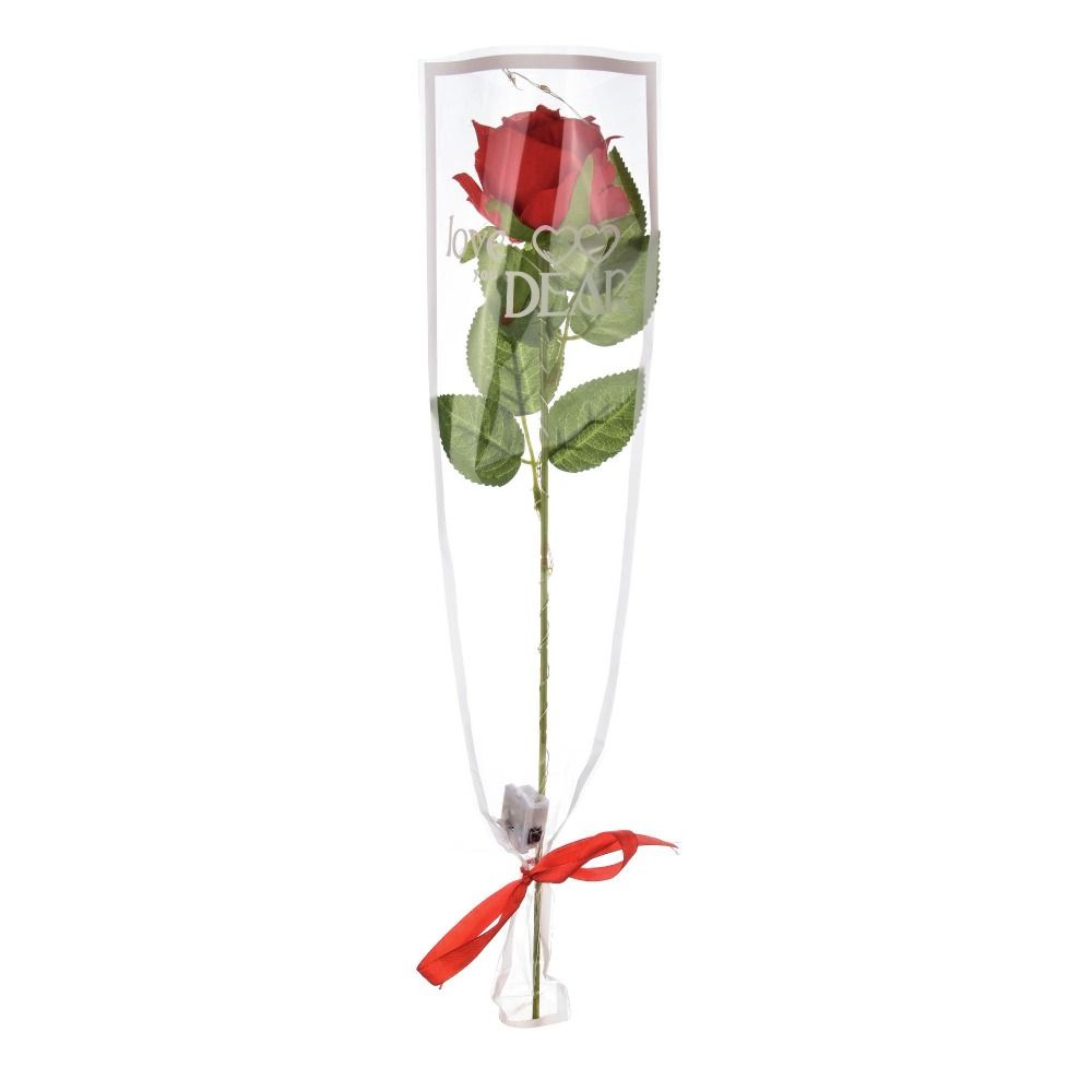 Glowing Artificial Rose Flower - Photography Lighting Simulation recension och pris