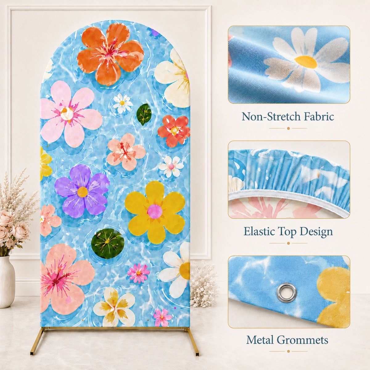 Arch Backdrop Cover Groovy One - Photography Lighting Backdrop recension och pris