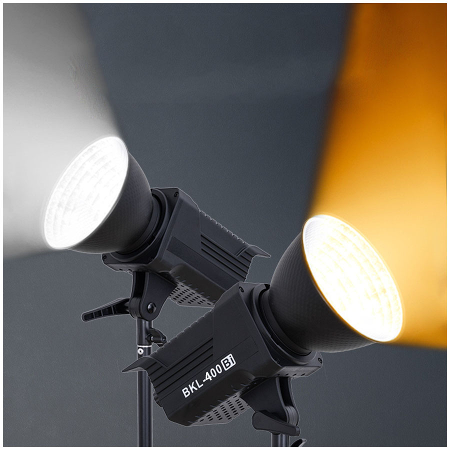 400W Bi LED Video Light with 2 - Photography Lighting Outdoor recension och pris