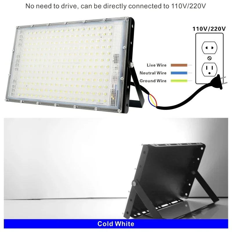 110V 220V Led Flood Light 50W  - Photography Lighting Uk recension och pris