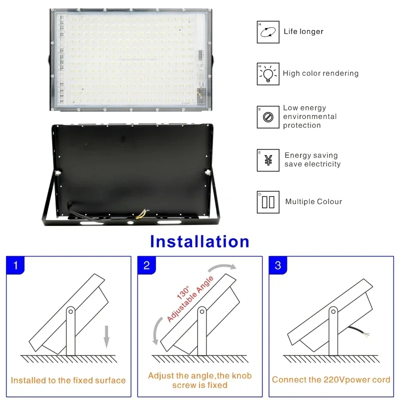 110V 220V Led Flood Light 50W  - Photography Lighting Uk recension och pris