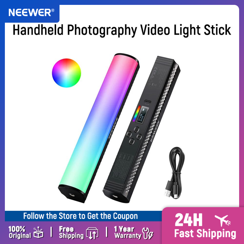 NEEWER RGB Light Wand with APP - Photography Lighting Wand recension och pris