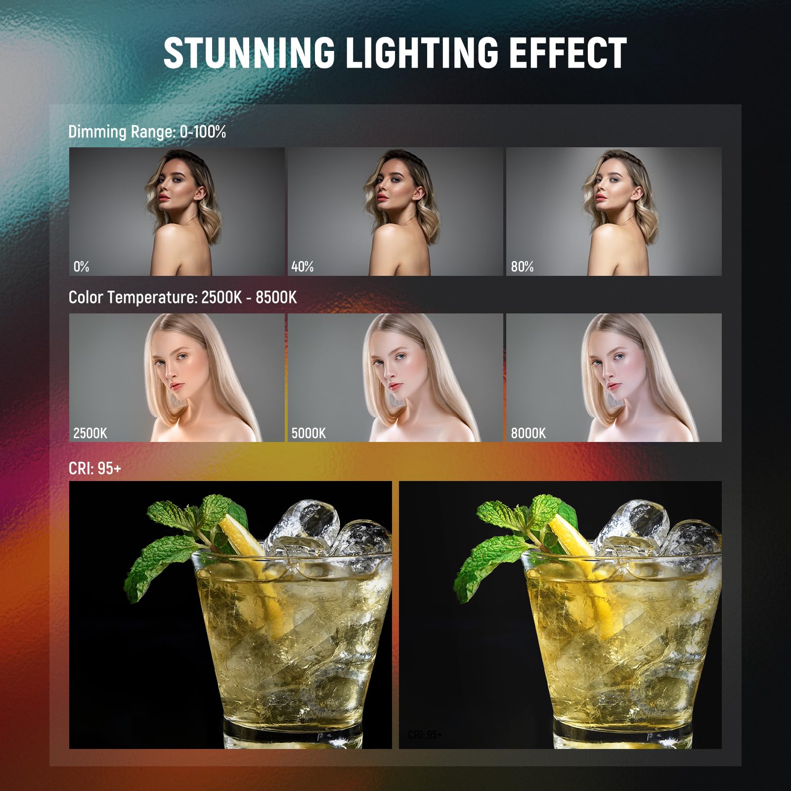 NEEWER RGB Light Wand with APP - Photography Lighting Wand recension och pris