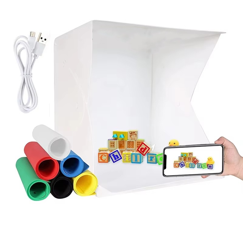 Folding Lightbox Portable Phot - Photography Lighting Tool recension och pris