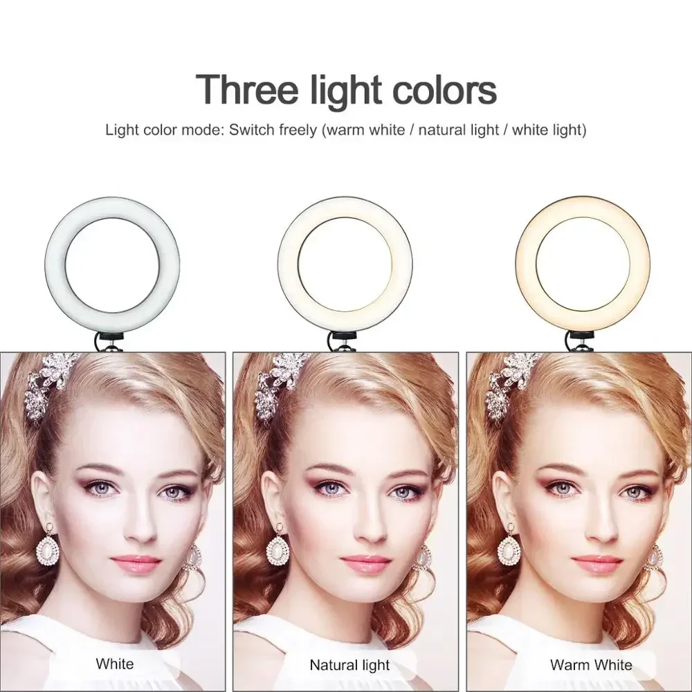 3Modes Mini LED Desktop Video  - Photography Lighting Ring recension och pris