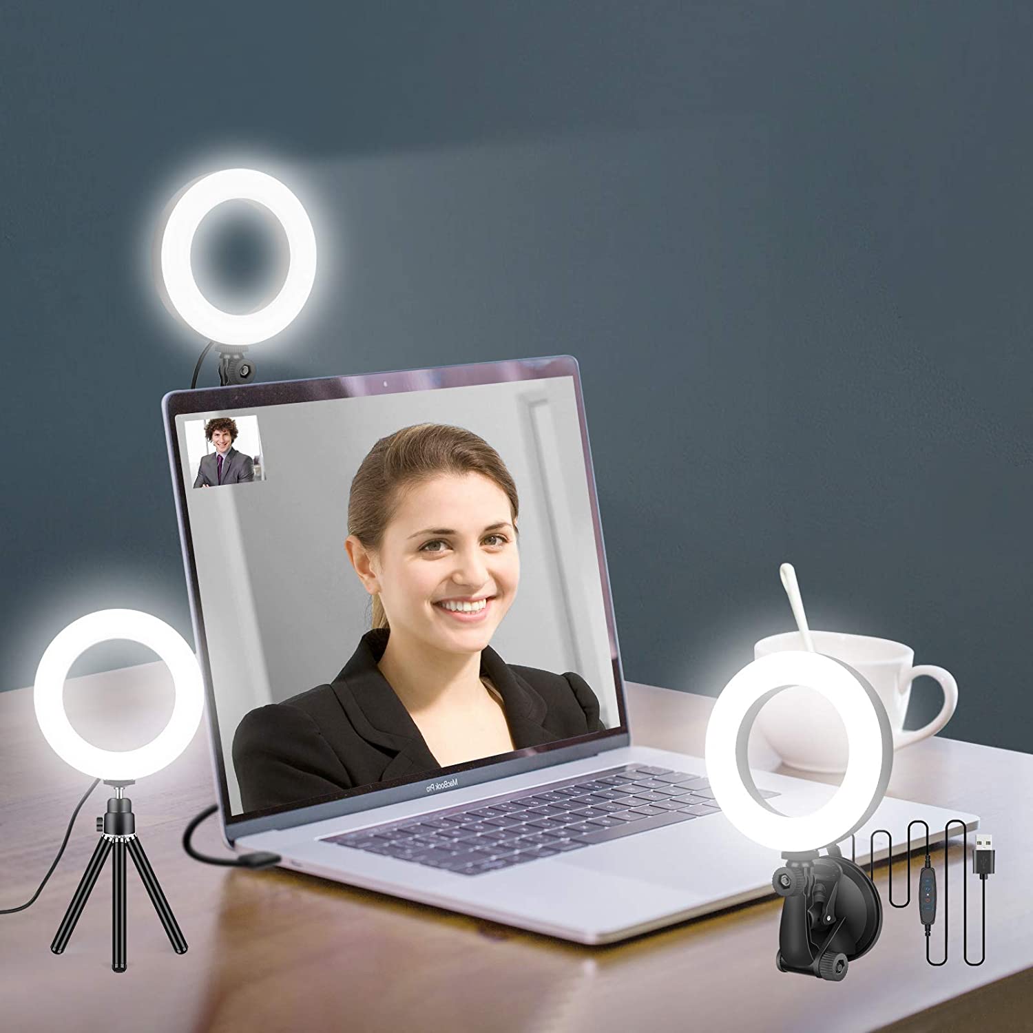 16cm Ring Light for Zoom Meeti - Photography Lighting Ring recension och pris