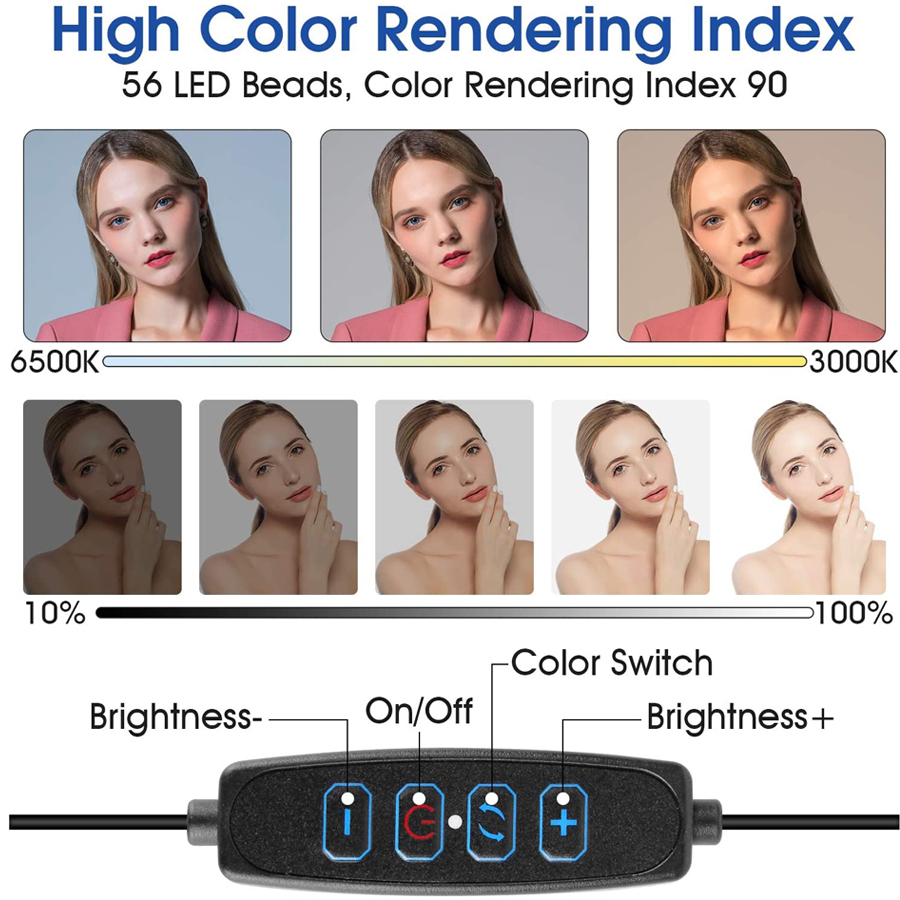 16cm Ring Light for Zoom Meeti - Photography Lighting Ring recension och pris