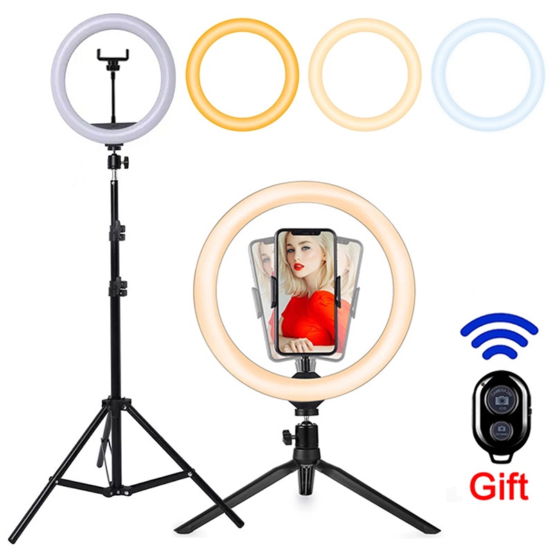 16/26/33cm LED Selfie Ring Lig - Photography Lighting Tool recension och pris