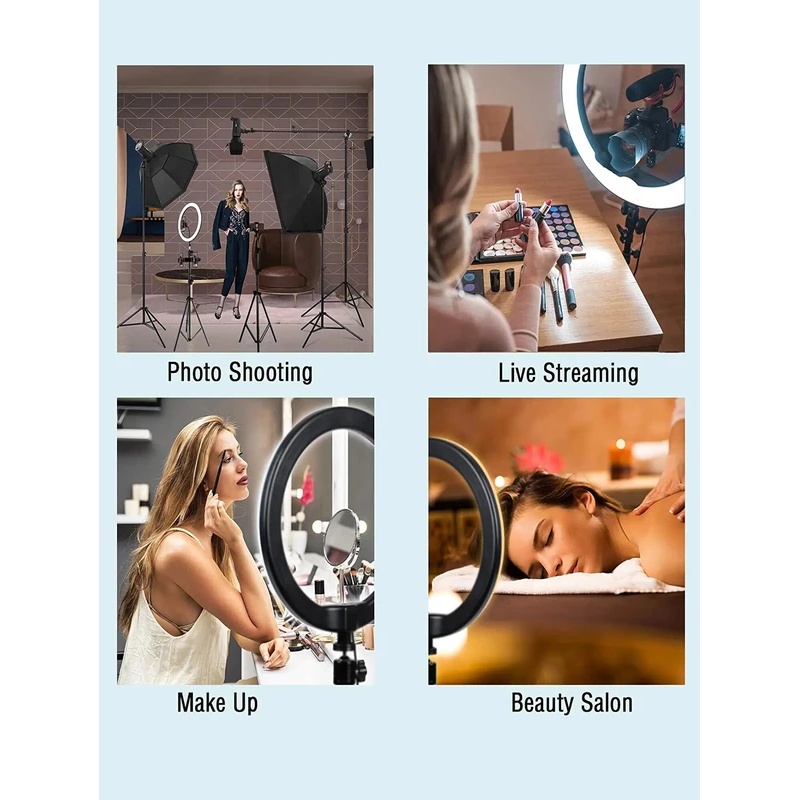 Desiontal 26cm Ring Light with - Photography Lighting Ring recension och pris