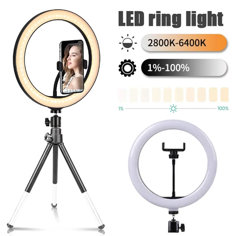 10 inch Selfie Ring Light Phot - Photography Lighting Tool recension och pris