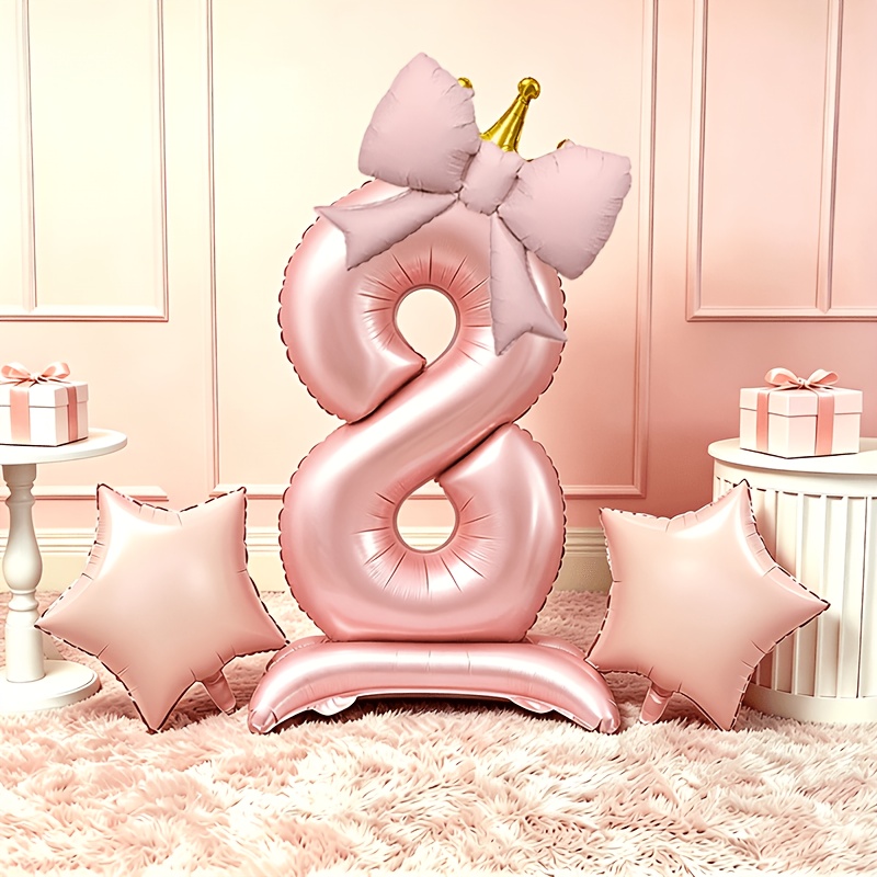 Light Luxury Pink 3D Balloons  - Photography Video Lighting Kit recension och pris