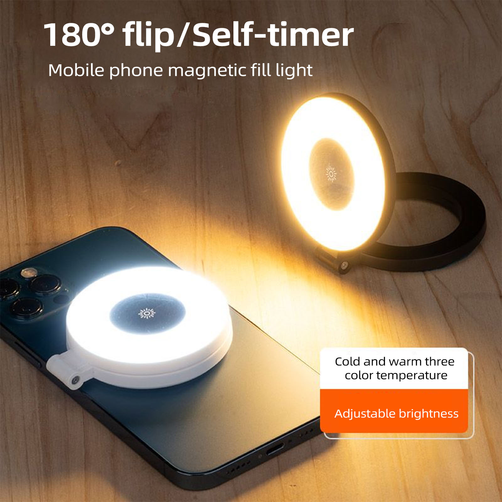 Magnetic Selfie Ring Light Sma - Photography Lighting Ring recension och pris
