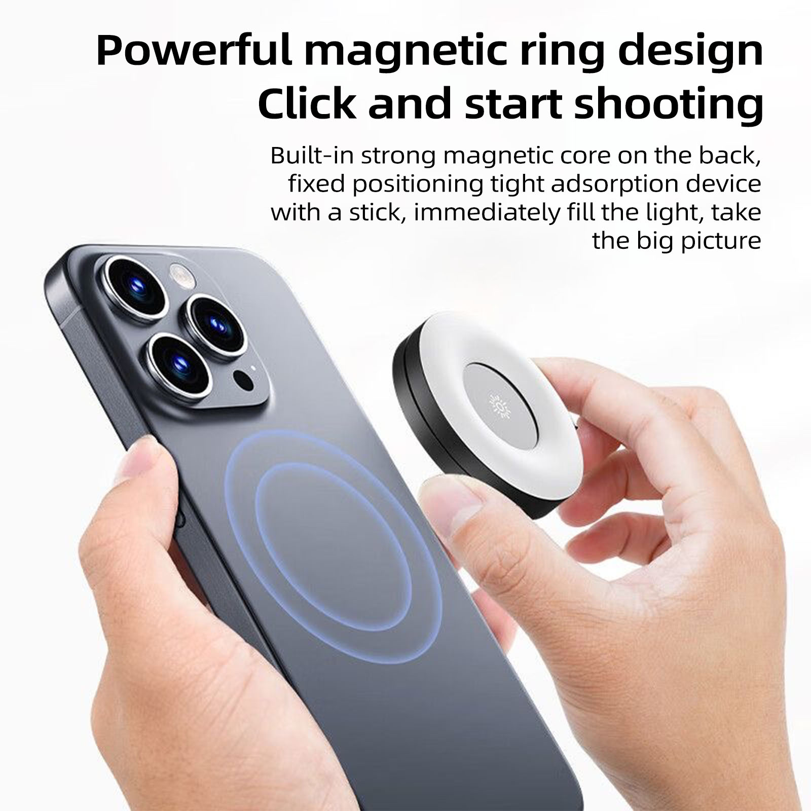 Magnetic Selfie Ring Light Sma - Photography Lighting Ring recension och pris
