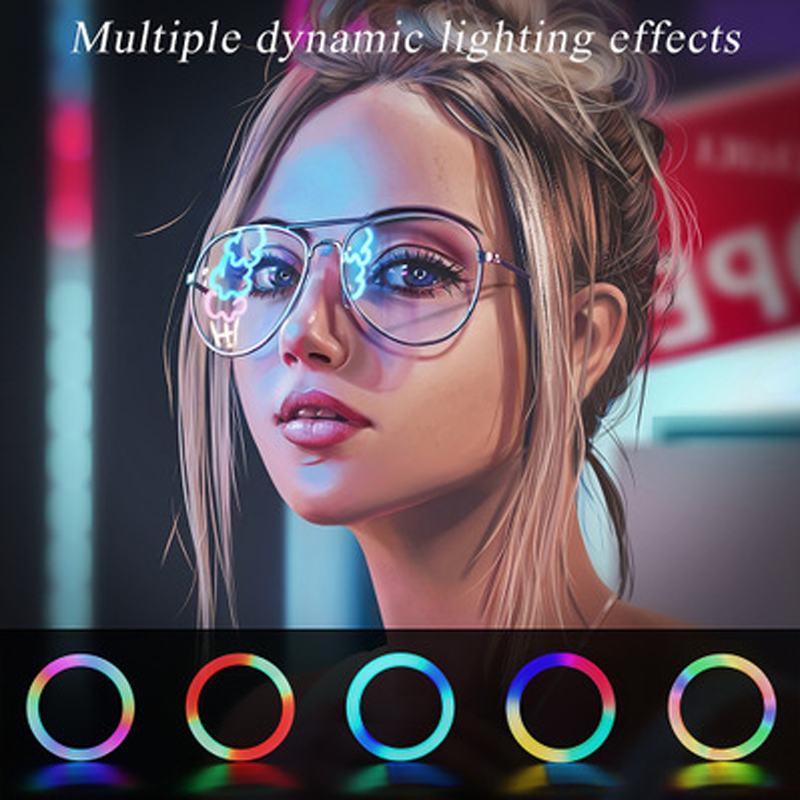 13inch RGB Led Selfie Ring Lig - Photography Lighting Wand recension och pris
