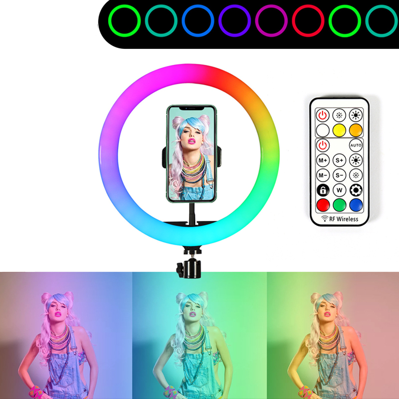 13inch RGB Led Selfie Ring Lig - Photography Lighting Wand recension och pris
