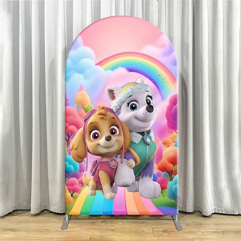 Paw Patrol Arch Backdrop Cover - Photography Lighting Backdrop recension och pris