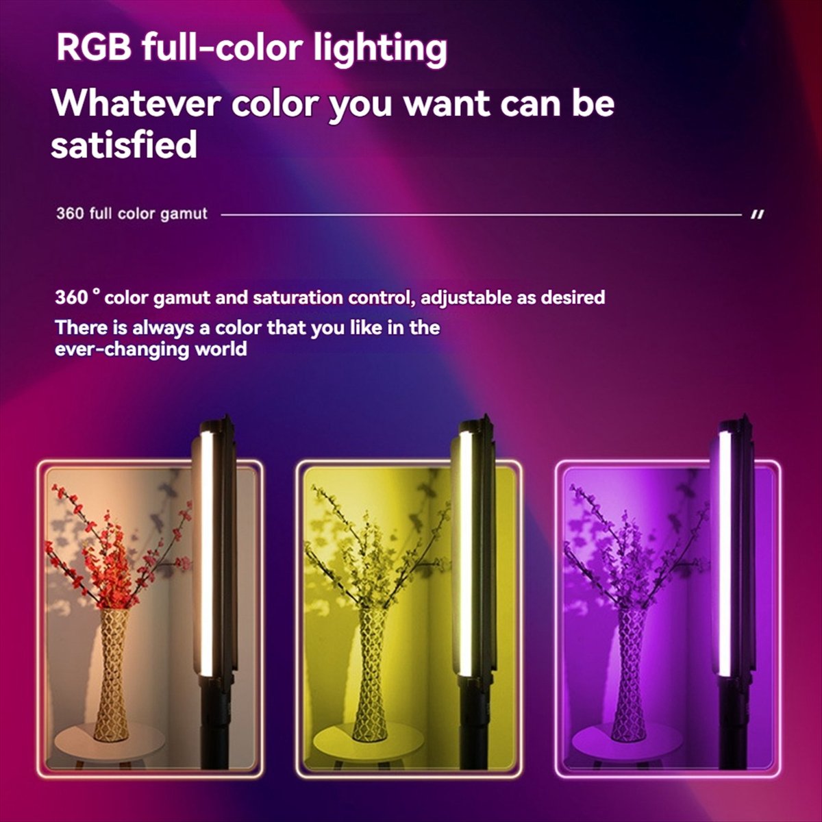 M05K RGB Handheld Light Wand 2 - Photography Lighting Wand recension och pris