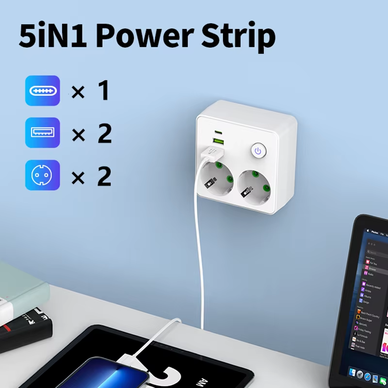 EU Plug Charger Wall Socket Po - Photography Lighting Uk recension och pris