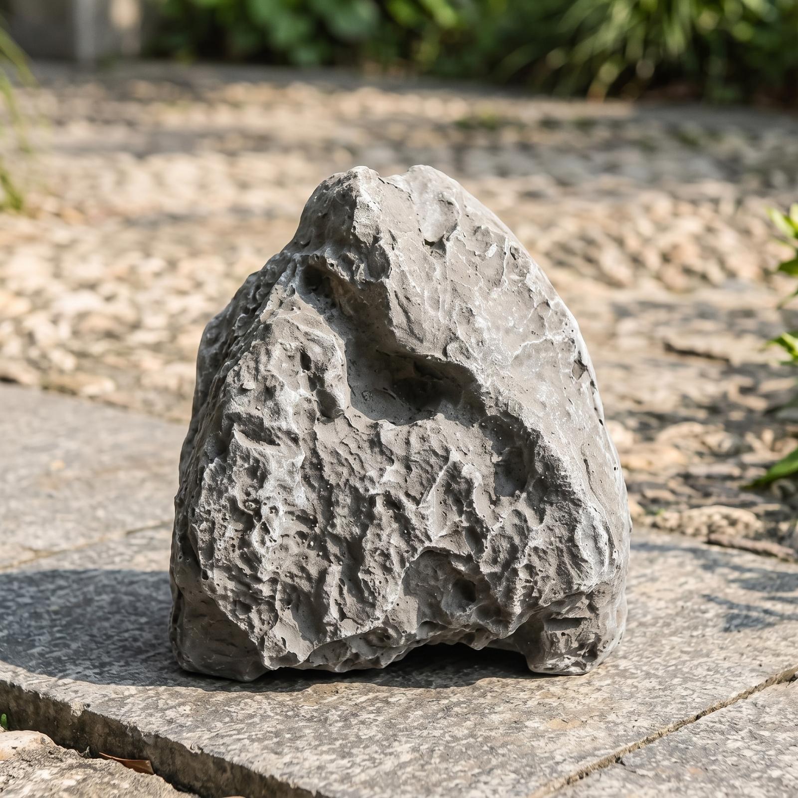 Light Gray Textured Stone Prop - Photography Lighting Simulation recension och pris