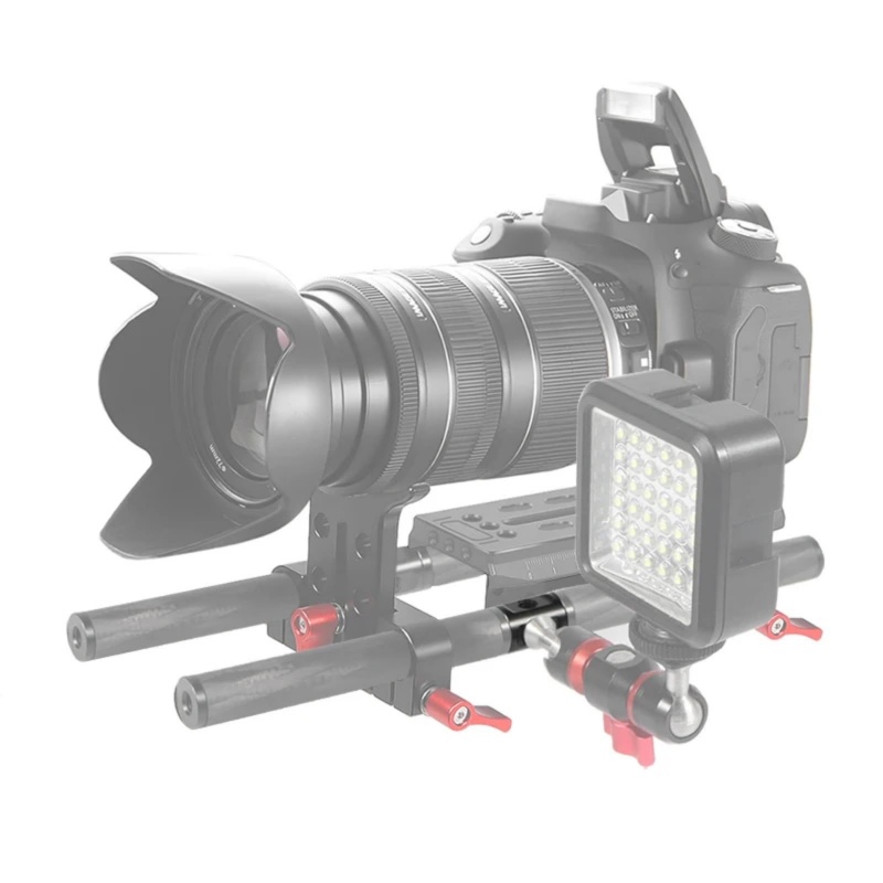 Aluminum 1/4 Screw Tube Rod Co - Photography Lighting Tool recension och pris