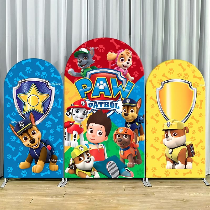 Paw Patrol Arch Backdrop Cover - Photography Lighting Backdrop recension och pris