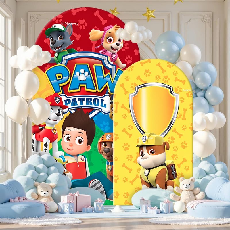 Paw Patrol Arch Backdrop Cover - Photography Lighting Backdrop recension och pris