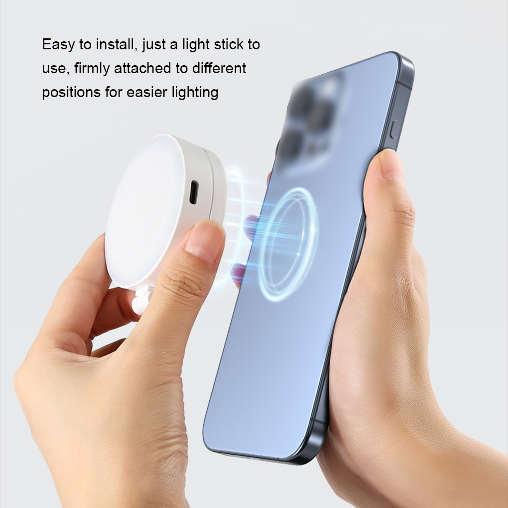 Magnetic Selfie Light For iPho - Photography Lighting Ring recension och pris