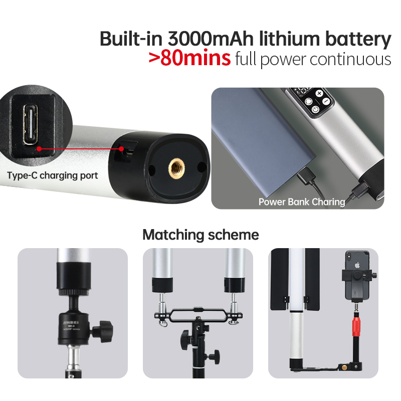 JINBEI EFT-220BI Handheld Port - Photography Lighting Wand recension och pris