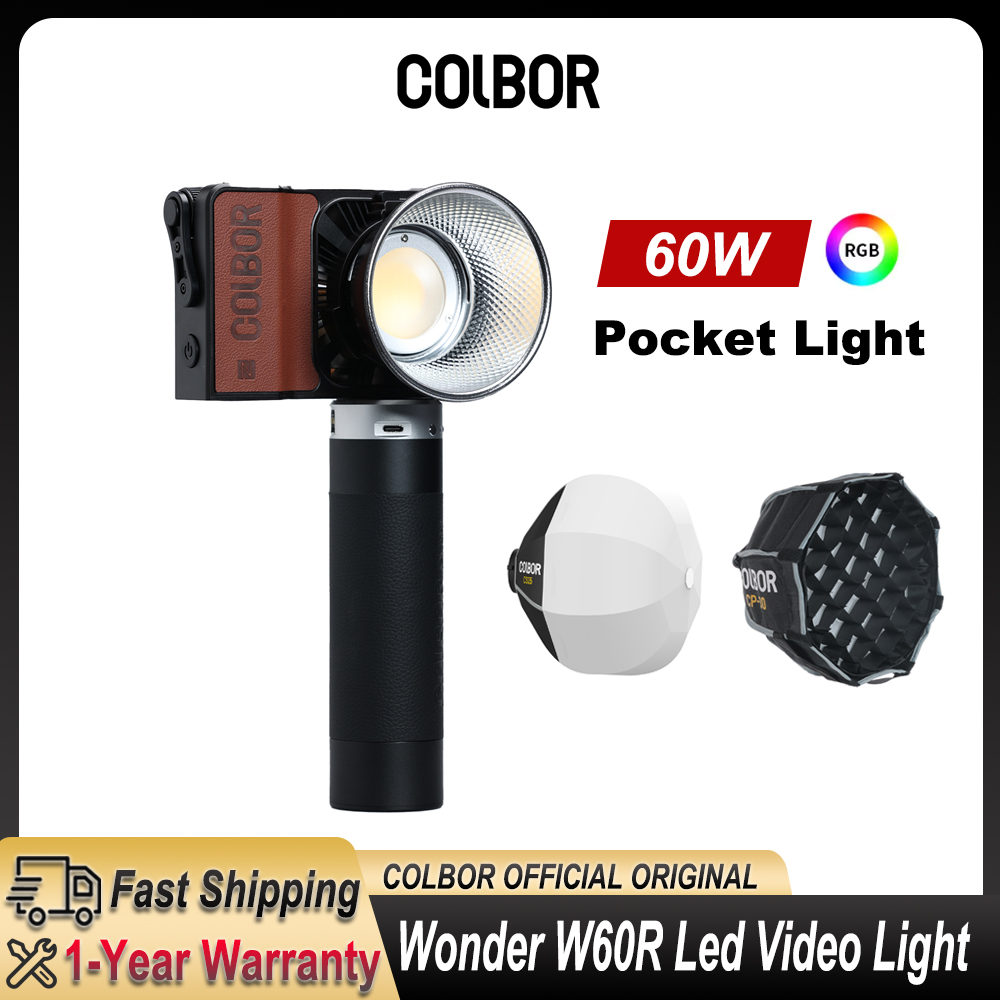 Colbor Wonder W60 RGB LED Vide - Photography Lighting Outdoor recension och pris