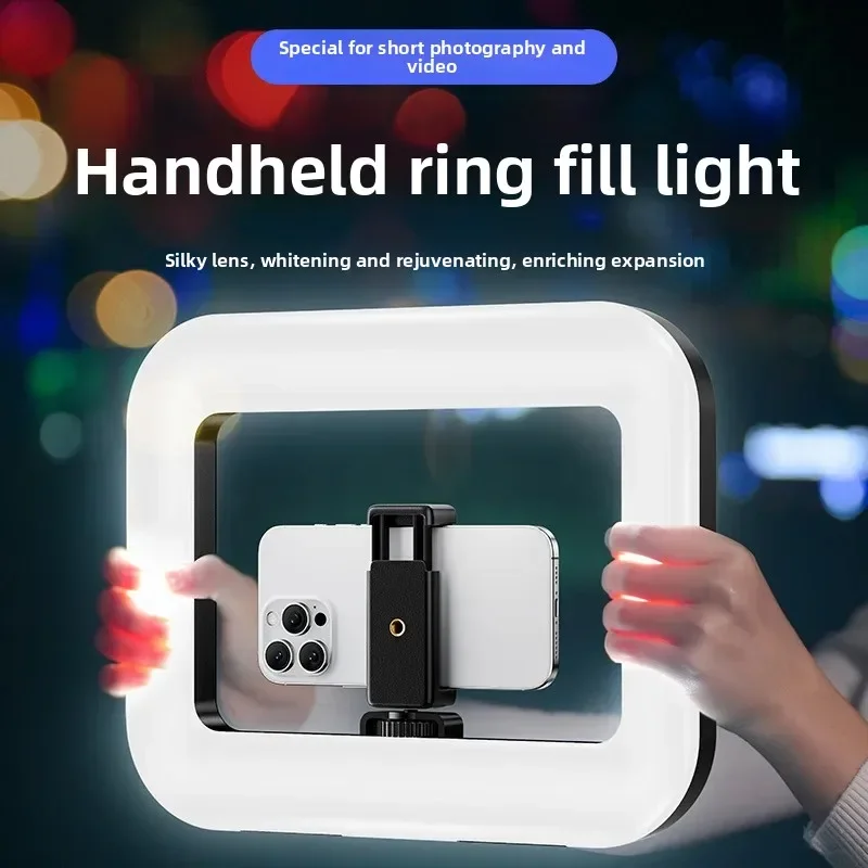 Portable Handheld Ring LED Lig - Photography Lighting Tool recension och pris