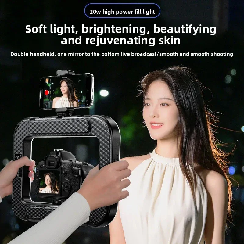 Portable Handheld Ring LED Lig - Photography Lighting Tool recension och pris