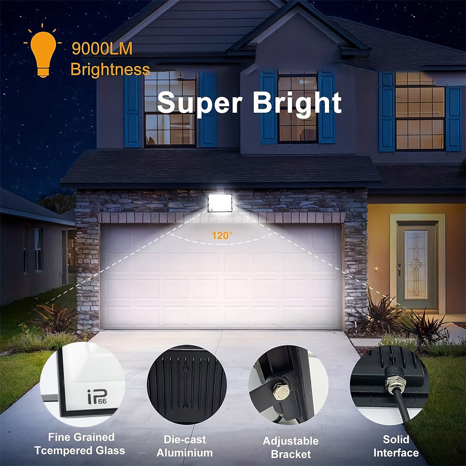 Led Flood Light IP66 Waterproo - Photography Lighting Uk recension och pris