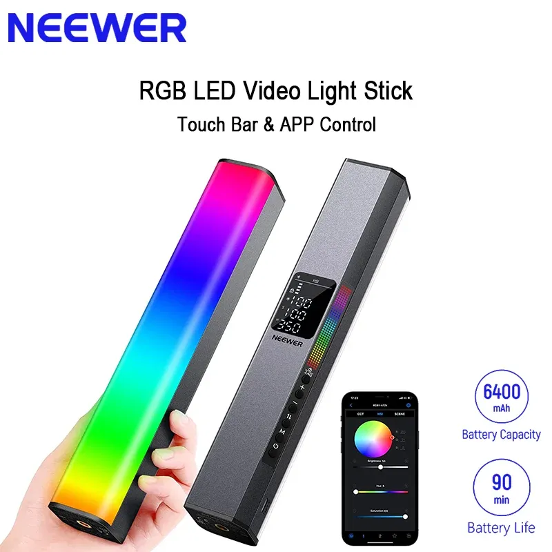 For NEEWER RGB Magnetic Handhe - Photography Lighting Wand recension och pris